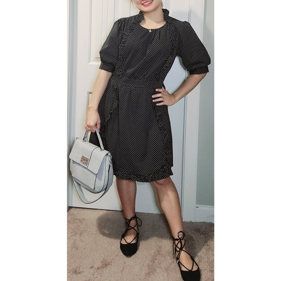 jeanne d'arc Dresses & Skirts - Jeanne D'Arc Vintage Polkadot Dress